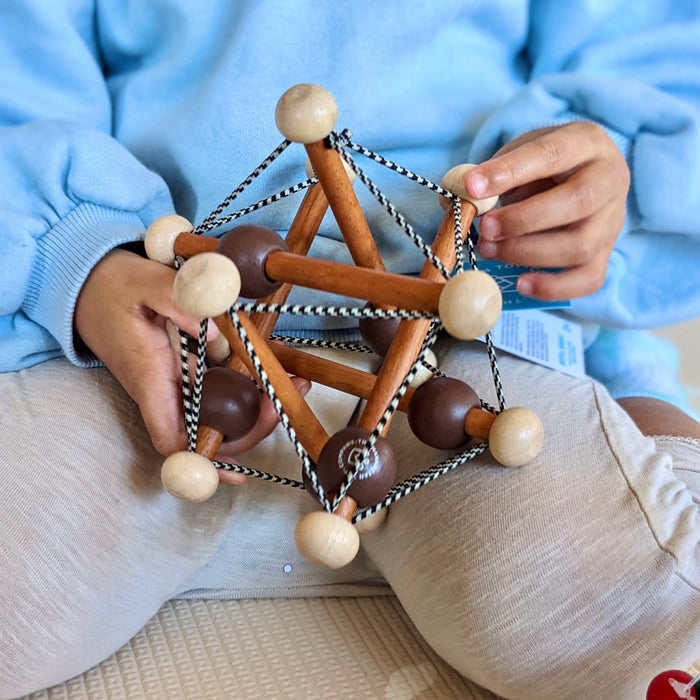 Skwish Artful Teether and Rattle by Manhattan Toy 0m+