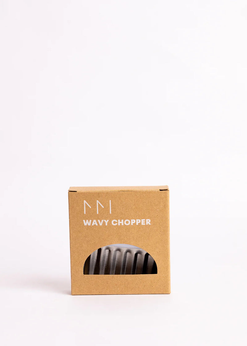 Montessori Mates Crinkle Cutter Kids Wavy Chopper Knife in White Practical Life Materials Best Seller 4yrs+