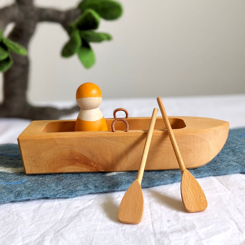 Kinderkram Life Boat Wooden Toys 18x5x3cm 3yrs+