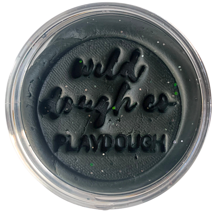 Wild Dough Galaxy Black Playdough Cola Scent 280gram