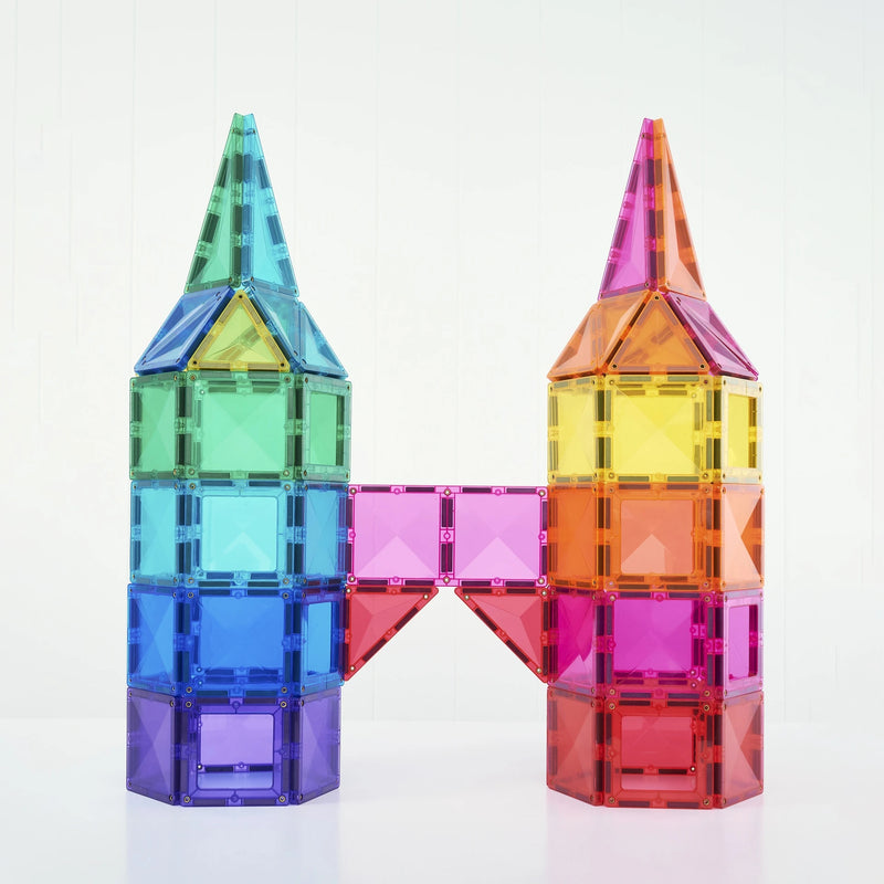 Connetix Tiles Rainbow Creative Pack 102 Piece / NEW 2026 Bright 104pc Set 2 Options Best Seller 3yrs+