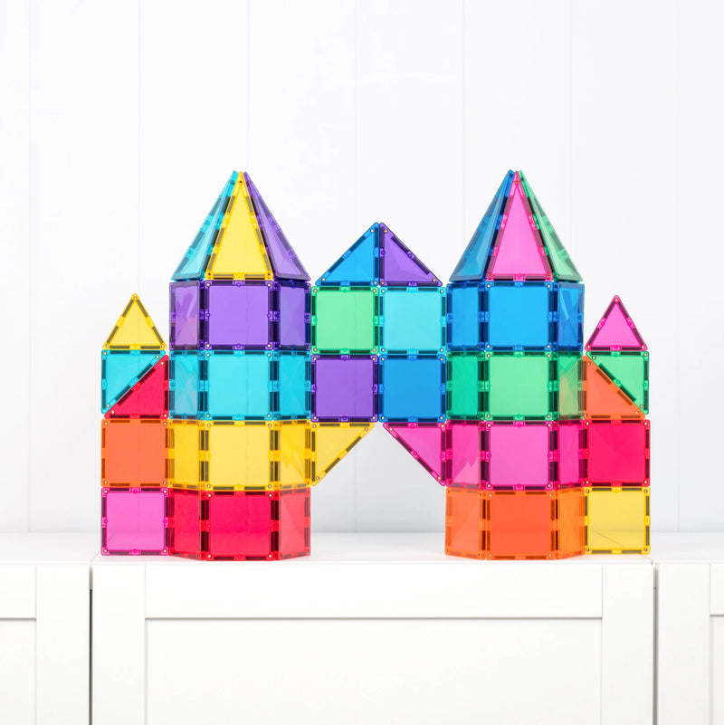 Connetix Tiles Rainbow Starter Pack 60pcs / NEW 2026 Bright Starter Pack 56pcs 2 Options Best Seller 3yrs+