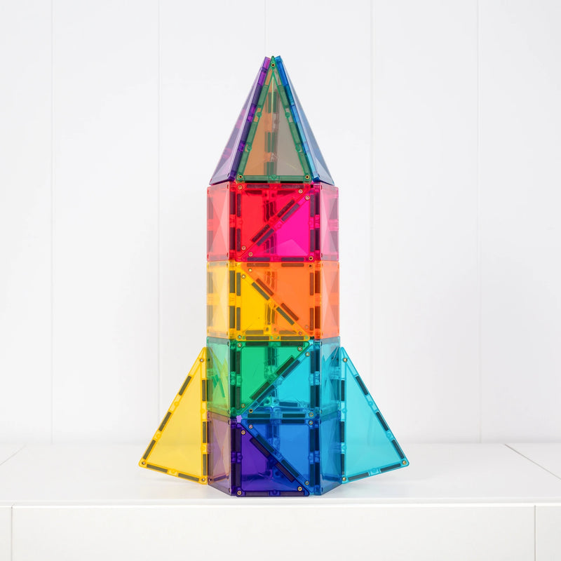 Connetix Tiles Rainbow Starter Pack 60pcs / NEW 2026 Bright Starter Pack 56pcs 2 Options Best Seller 3yrs+