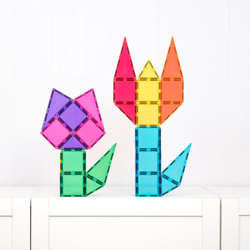 Connetix Tiles Rainbow Starter Pack 60pcs / NEW 2026 Bright Starter Pack 56pcs 2 Options Best Seller 3yrs+