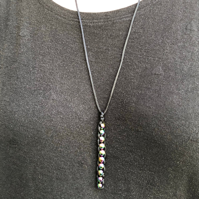 Kaiko Fidgets Catepillar Unisex Necklace Oil Slick Fidget Travel Toys Sensory Toys 3yrs+