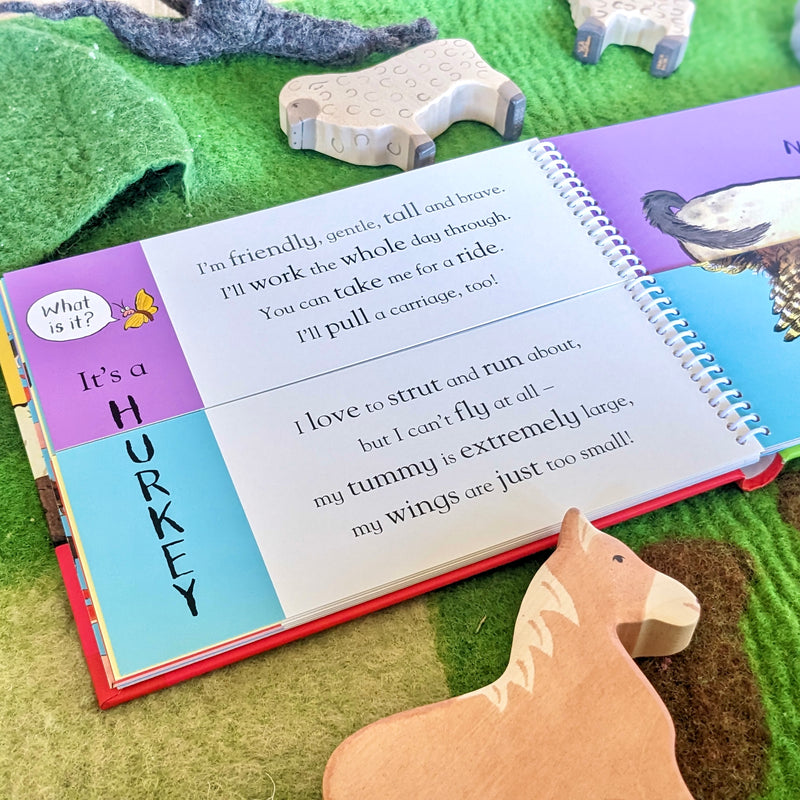 Flip Flap Farm Book (Hardcover) by Axel Scheffler: Farm Animal Kids Interactive Book