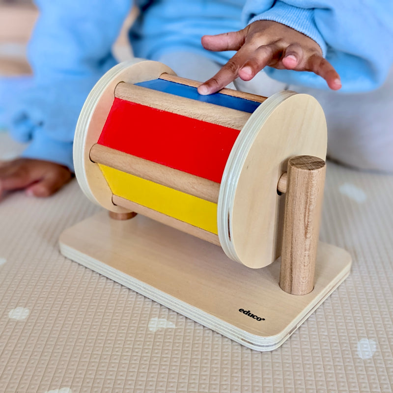 Educo Spin the Drum Baby Toys Baby Gifts Idea 6m+