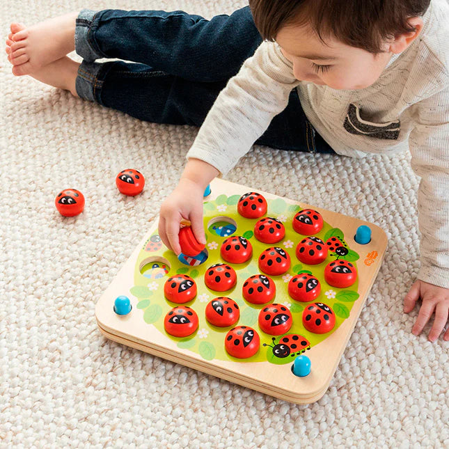 Fat Brain Toys Ladybug's Garden Memory Game Cognitive Developmental Game for Toddlers 3yrs+