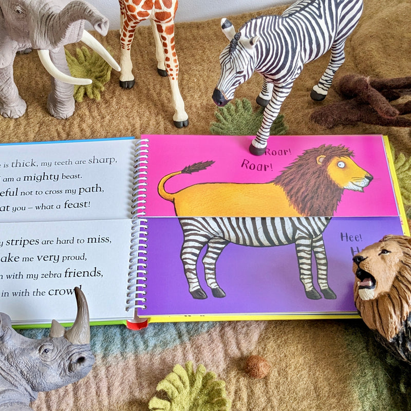 Flip Flap Safari Book by Axel Scheffler (Hardcover): Animals Safari Kids Interactive Book