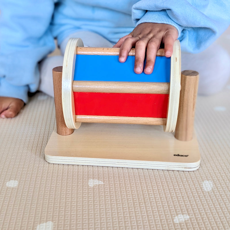 Educo Spin the Drum Baby Toys Baby Gifts Idea 6m+