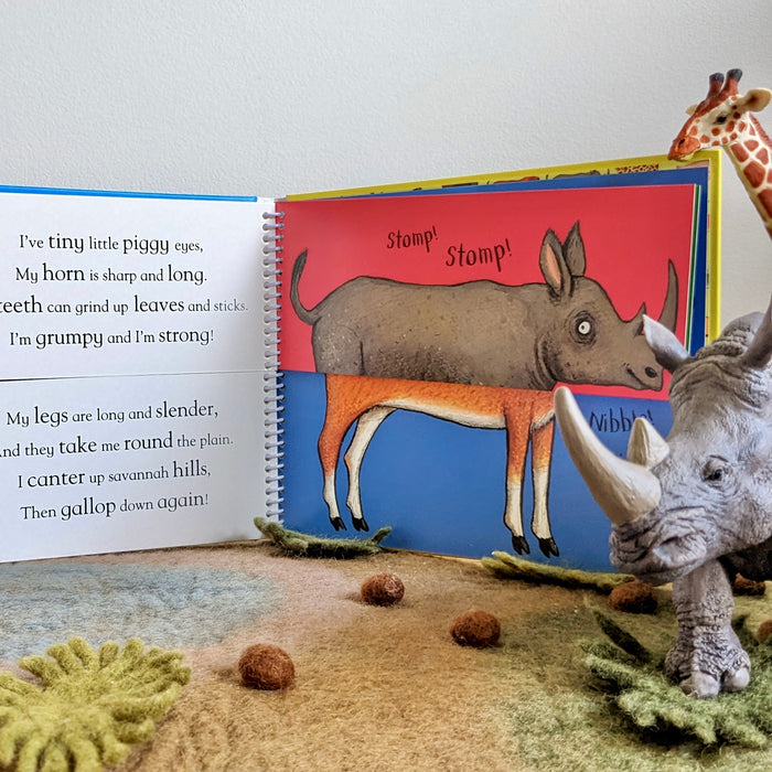 Safari　(Hardcover)　Flap　by　Axel　My　Book　—　Scheffler　Flip　Playroom
