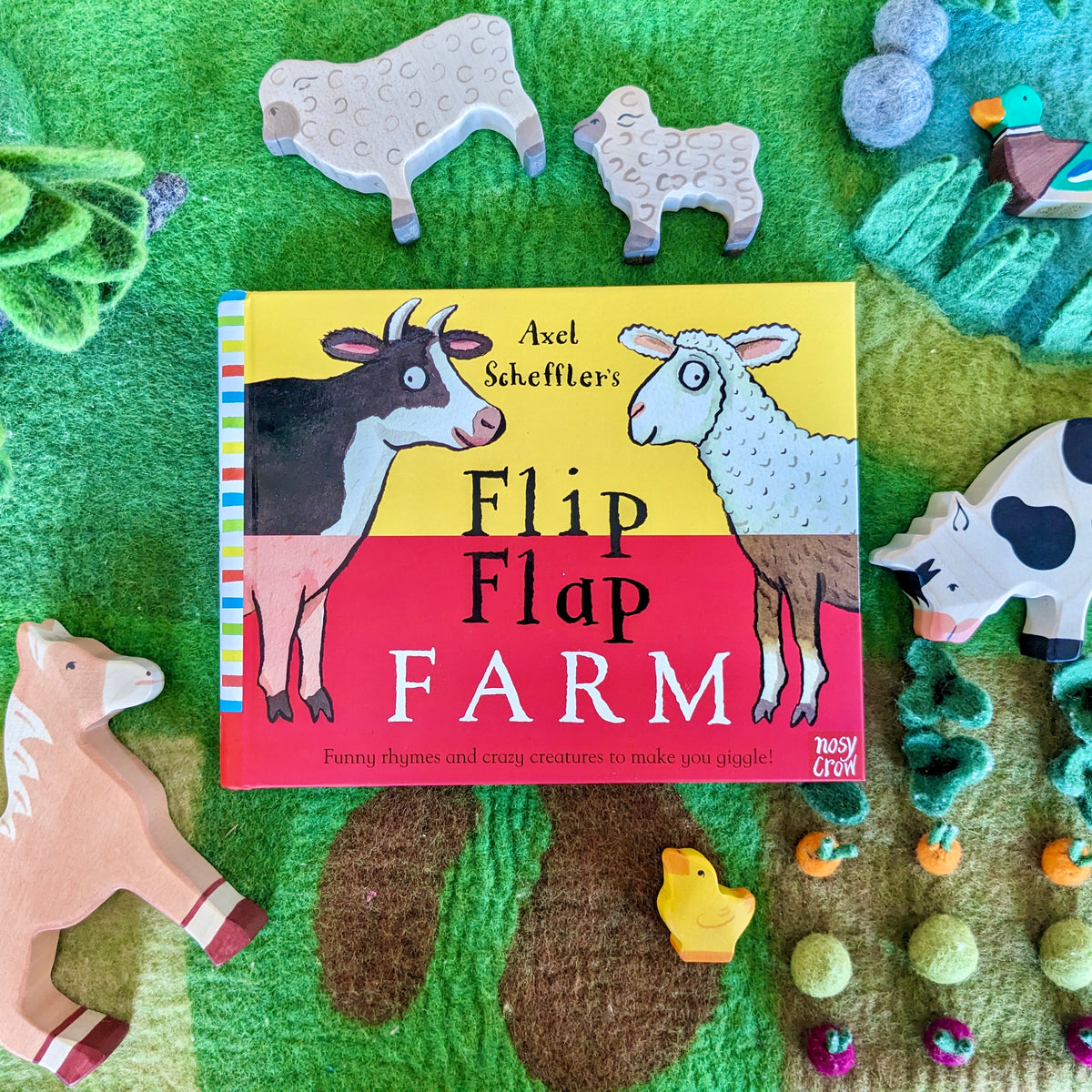 Flip Flap Farm Book by Axel Scheffler (Hardcover) — My Playroom