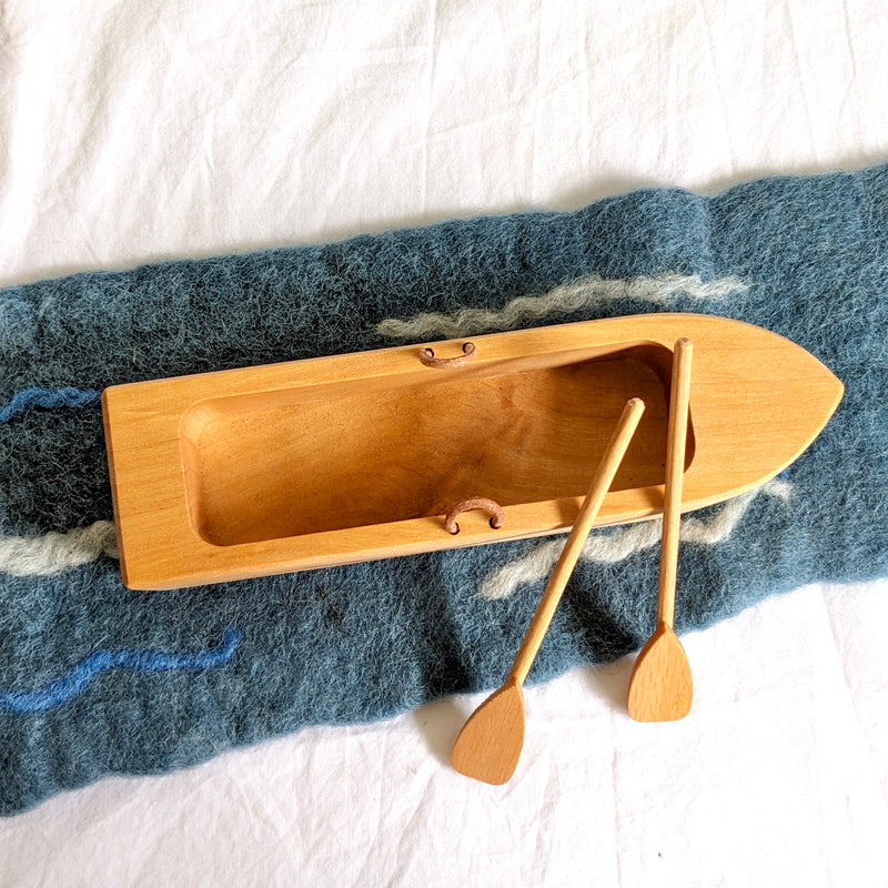 Kinderkram Life Boat Wooden Toys 18x5x3cm 3yrs+