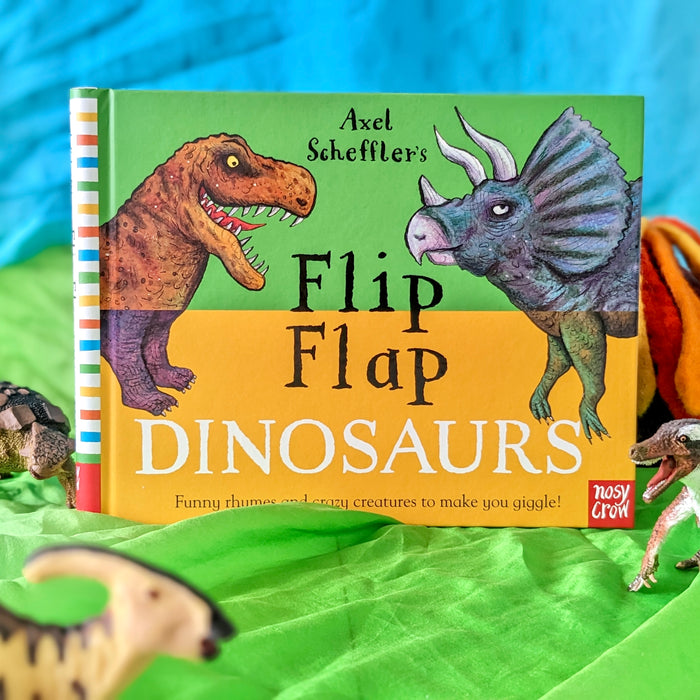 Flip Flap Dinosaurs Book by Axel Scheffler (Hardcover)