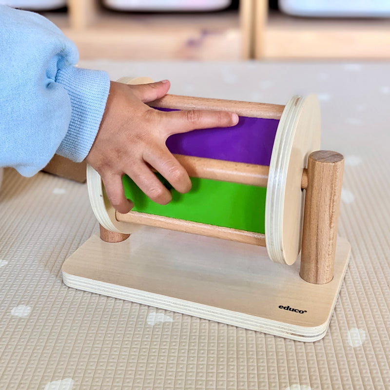 Educo Spin the Drum Baby Toys Baby Gifts Idea 6m+