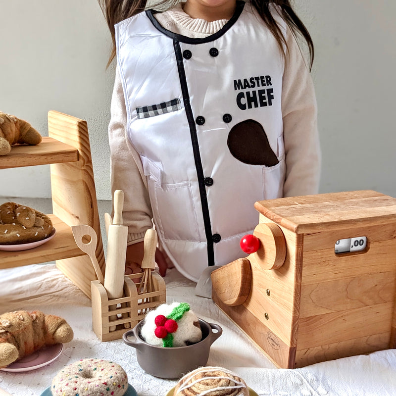 Master Chef Vest Occupational Dress Up 3yrs+