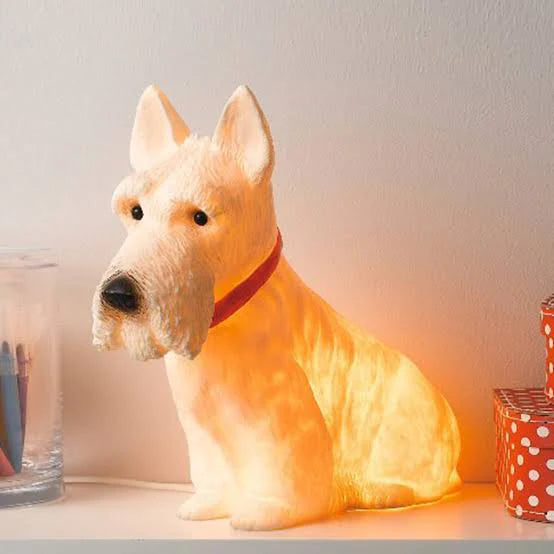 Heico Kids Night Light Scotty Dog Lamp with white CORD Best Seller