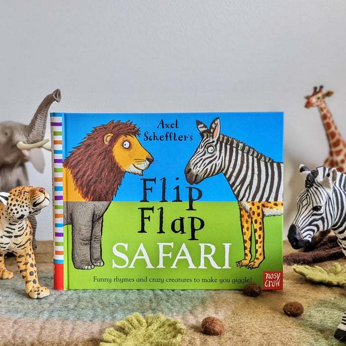 Flip Flap Safari Book by Axel Scheffler (Hardcover)