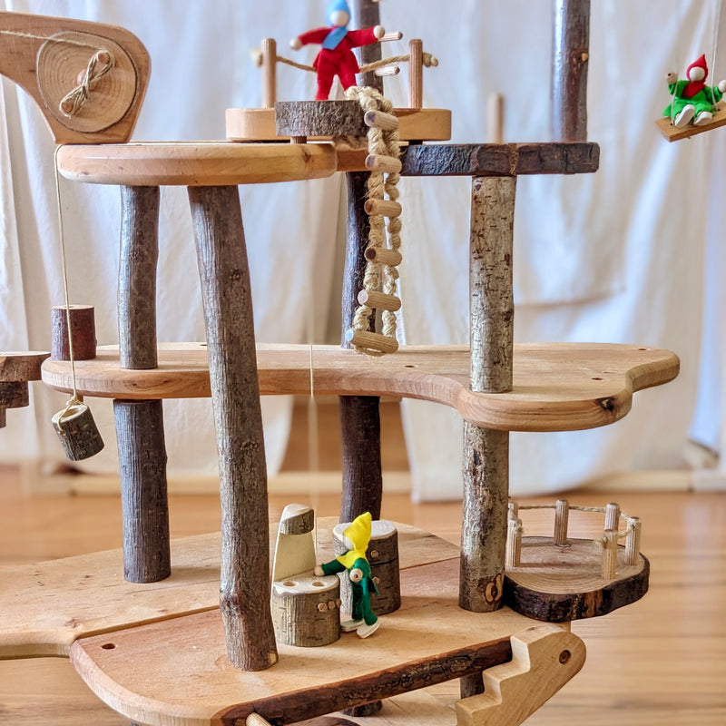 Magic Wood Buildable Treehouse Wooden Toys (Bulky Shipping)
