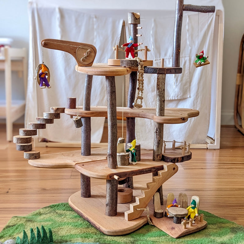 Magic Wood Buildable Treehouse Wooden Toys (Bulky Shipping)