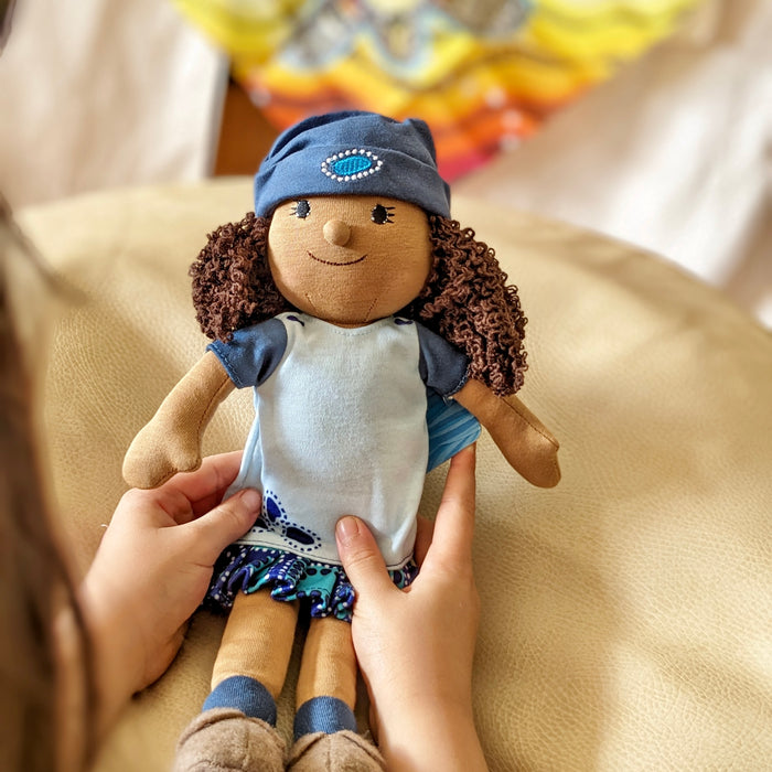 Kiya Indigenous Doll Play School 32cm 12m+