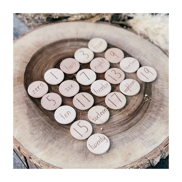 Wooden Numberdots 3yrs+