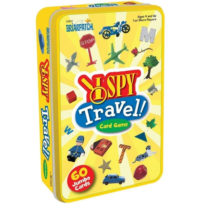 I Spy Travel Card Games for kids Tin Travel Toys 4yrs+