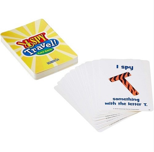 I Spy Travel Card Games for kids Tin Travel Toys 4yrs+