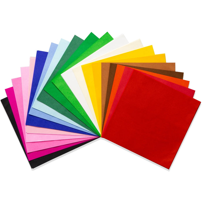 Japanese Silk Tissue Paper Small 16x16 240 Sheets Assorted Colours Art and craft for kids 3yrs+