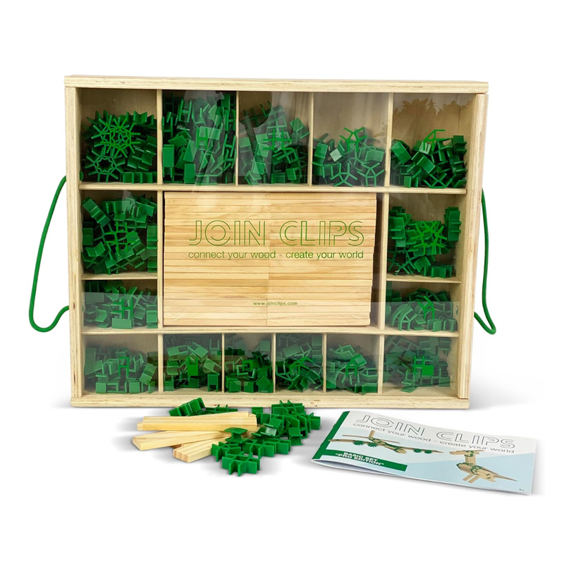 Join Clips System Basic Set 400pcs by Educo STEM Toys Building Blocks Educational Creativity Toy School Range 4yrs+