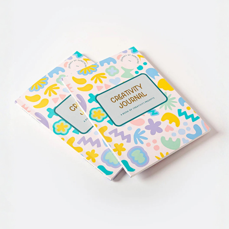 Kids Creativity Journal by Journey Of Something About Drawing, Palettes, Imagination and Wellbeing Stationary Social-Emotional Travel Toys Gifting Idea for 7yrs+