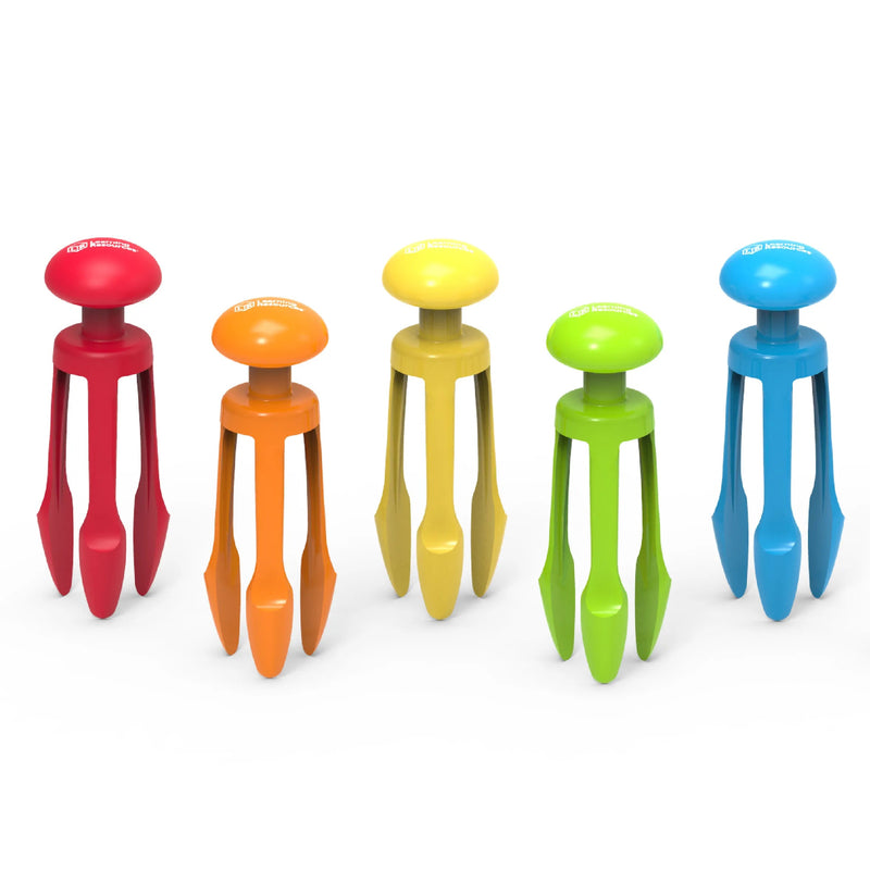 Learning Resources Tri-Grip Tongs Set of 6 Fine Motor & Pencil Grip Training Tool for 3yrs+