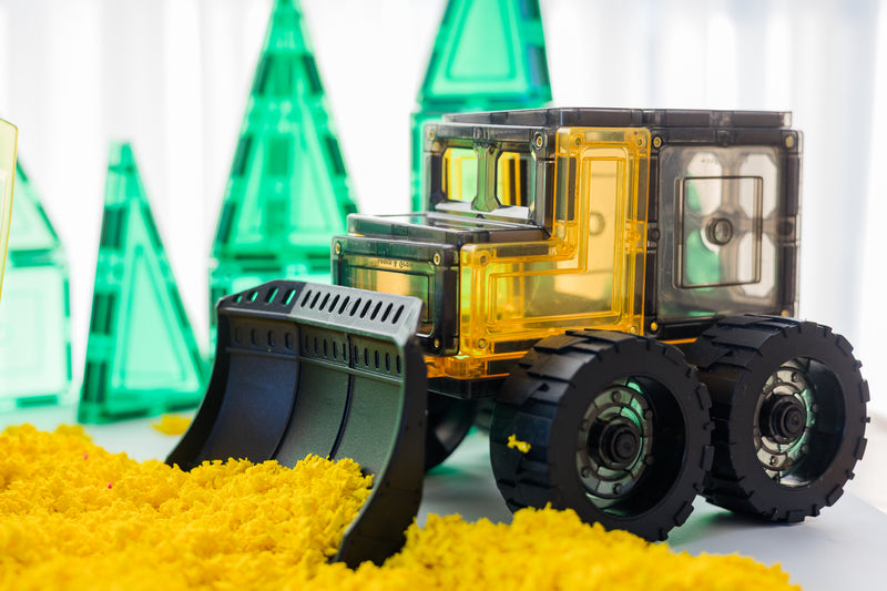 Learn and Grow Toys Magnetic Tiles Mega Mover Pack 23 Piece NEW 3yrs+