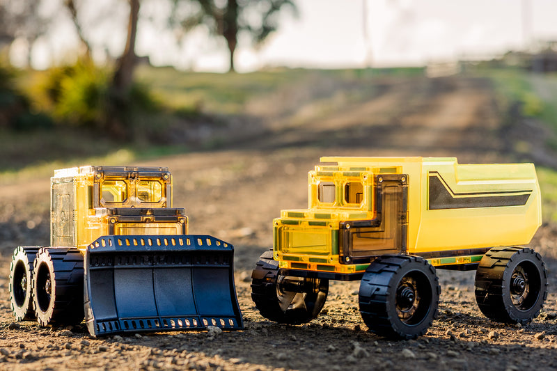 Learn and Grow Toys Magnetic Tiles Mega Mover Pack 23 Piece NEW 3yrs+