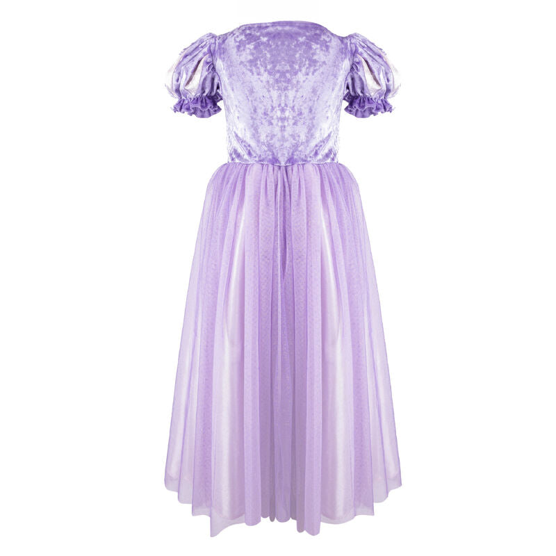 Lilac Princess Dress Purple Velvety Soft Once Upon a Tower Princess Size 5-6 by Great Pretenders Costumes Halloween Range 5yrs+