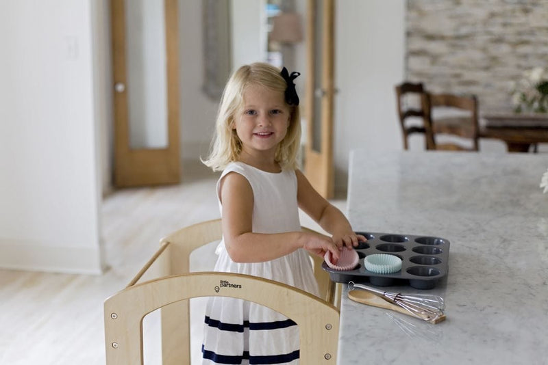 Little Partners The Original Learning Tower Natural 84(L) x 59(W) x 97(H) cm (Furniture Shipping)