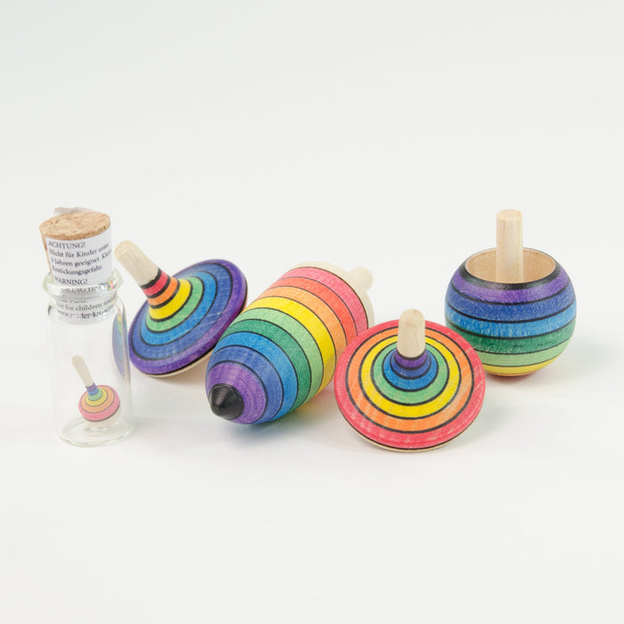 Mader Spinning Top Learning Set Rainbow 3yrs+