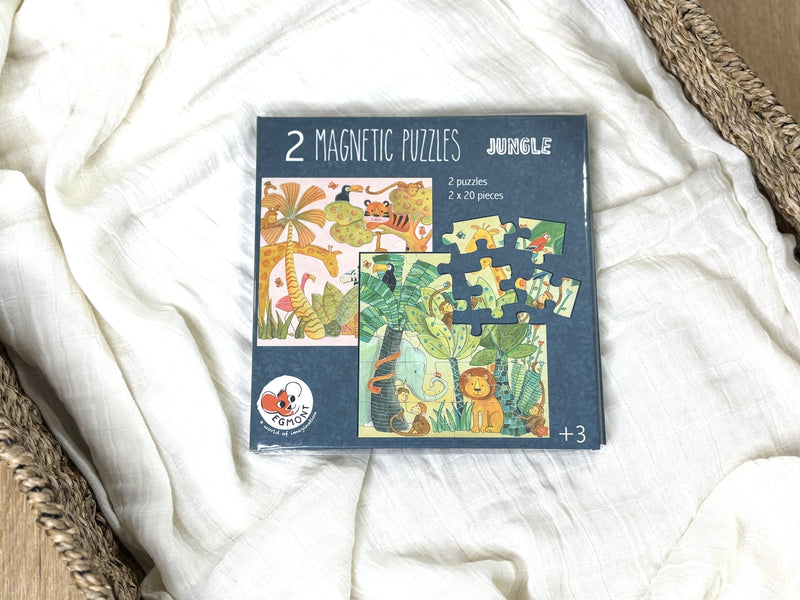Egmont Magnetic 20 Piece Puzzle Jungle Cognitive Development 3yrs+