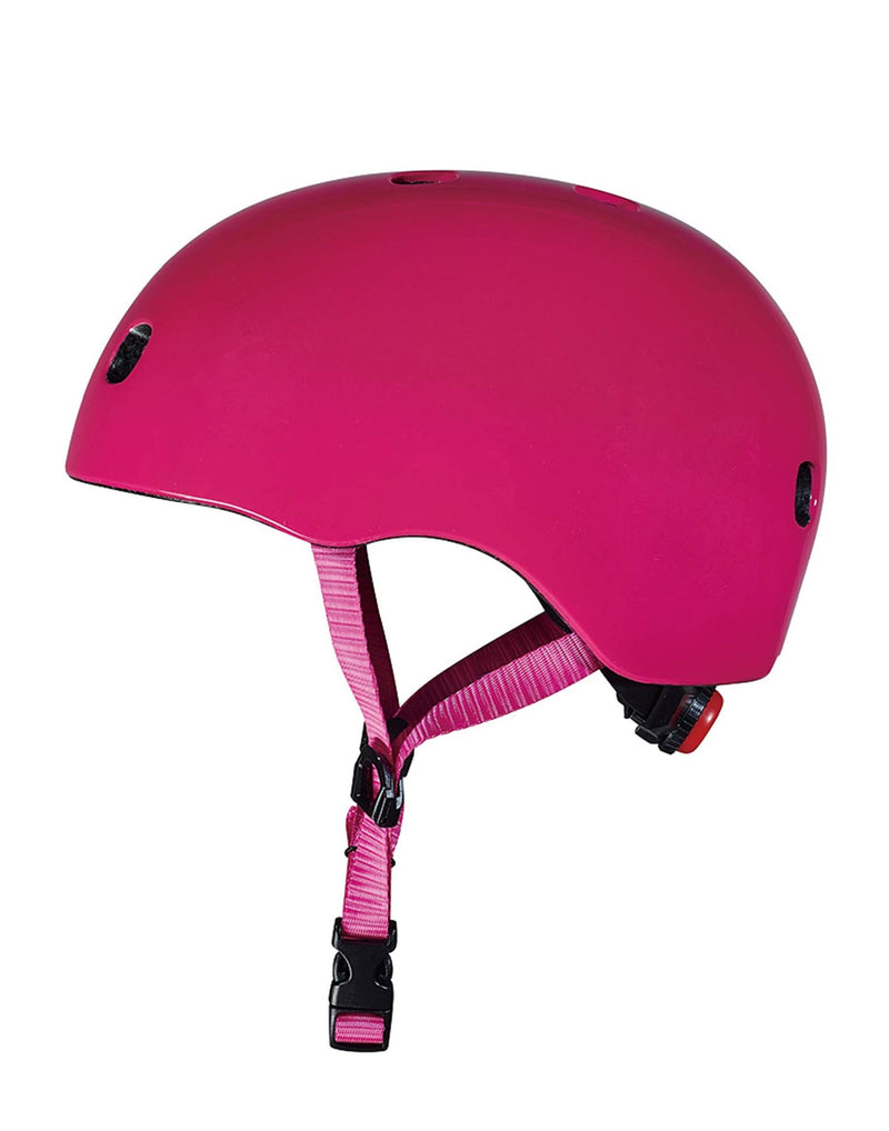 Micro Helmet Plain Pink Size S 48-52cm and M 52-56cm Kids Bike Helmet Best Seller 2yrs+