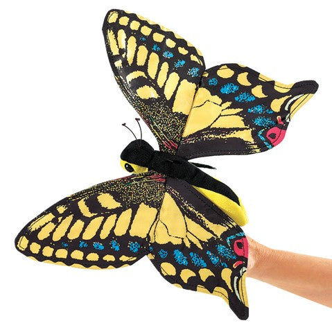 Swallowtail Butterfly Finger Puppet by Folkmanis 3yrs+