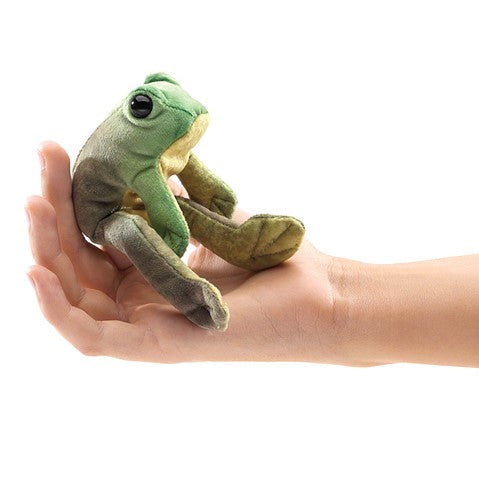 Frog Finger Puppet Each by Folkmanis Best Seller 3yrs+
