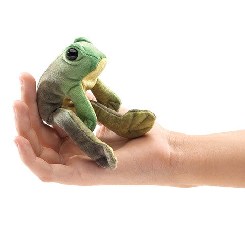Mini Frog Finger Puppet Each by Folkmanis 3yrs+ — My Playroom
