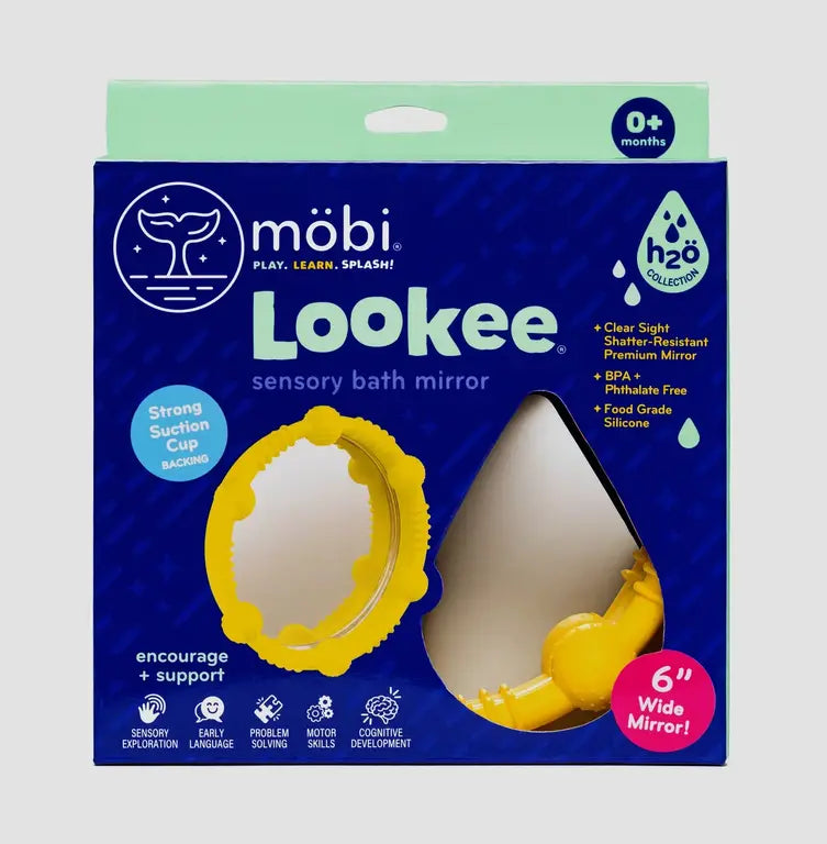 Lookee Sensory Development Bath Mirror by Mobi Baby Sensory Toys Baby Gifts Idea Baby Toys 0m+