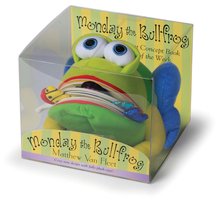 Monday the Bullfrog Book & Plush Toy