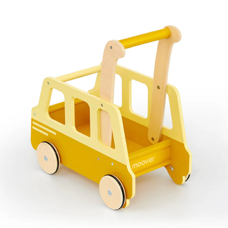 Moover Toys Essential School Bus Baby Walker Baby Toys Yellow 18m+