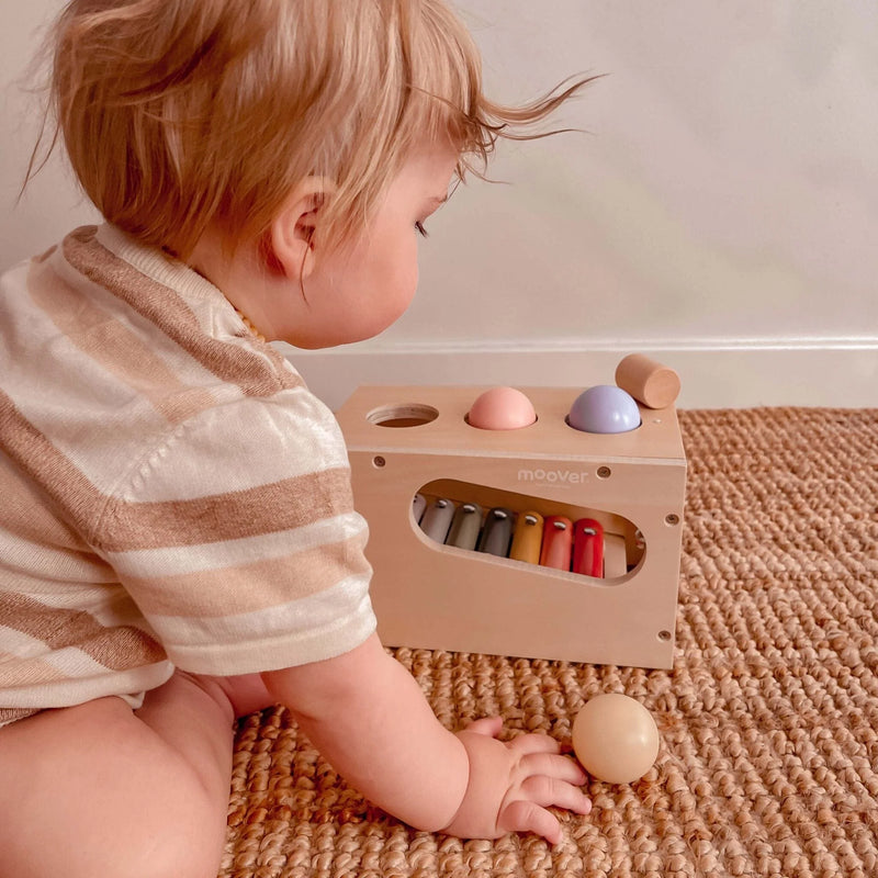 Moover Toys Musical Tap Tap Musical Bench Instruments for Kids Developmental Toys Toddler Toys 2yrs+