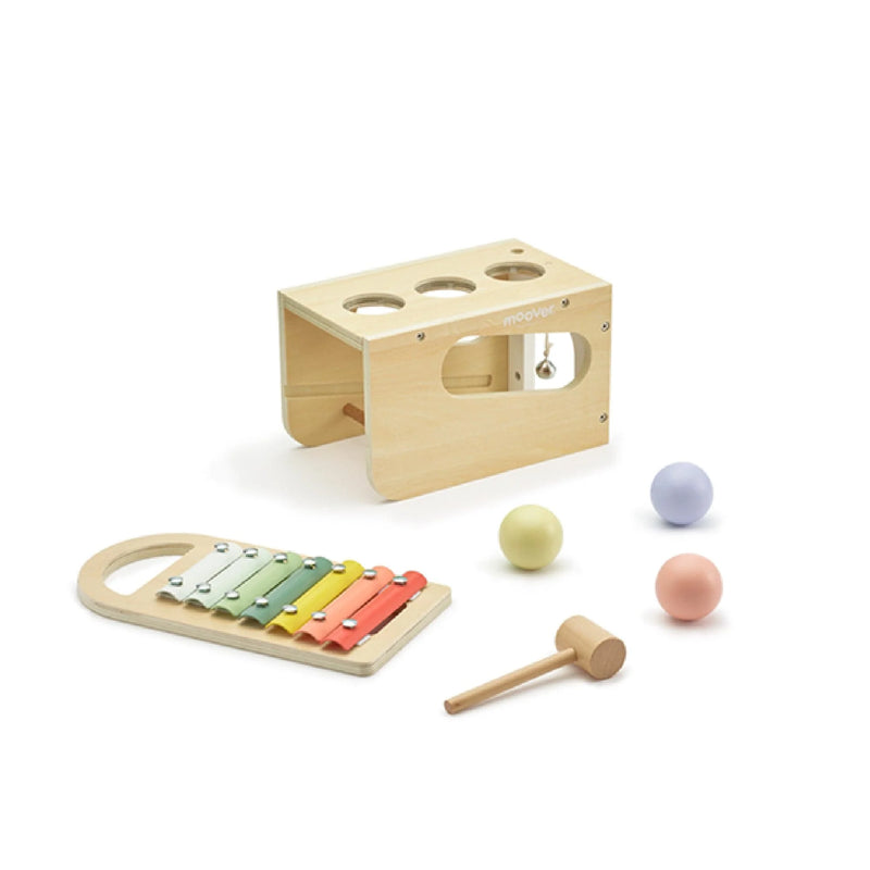 Moover Toys Musical Tap Tap Musical Bench Instruments for Kids Developmental Toys Toddler Toys 2yrs+