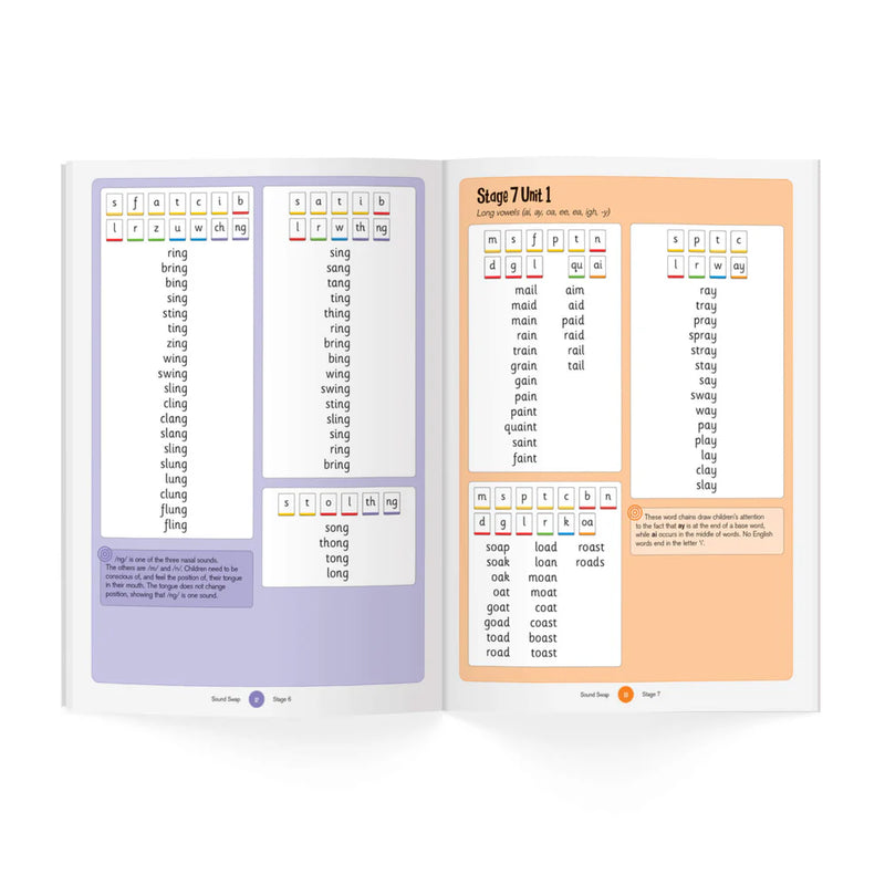 Sound Swap Word Game with Book Early Literacy Phonics Cognitive Language 3yrs+