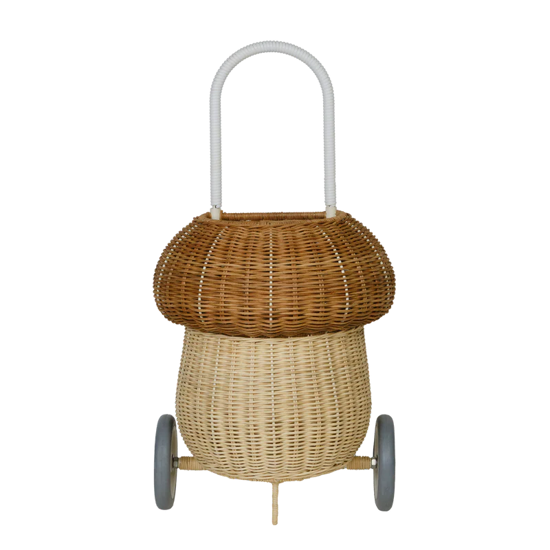 Olli Ella Rattan Mushroom Luggy Fairy Unicorn and Castle Theme 3yrs+ (Bulky Shipping)