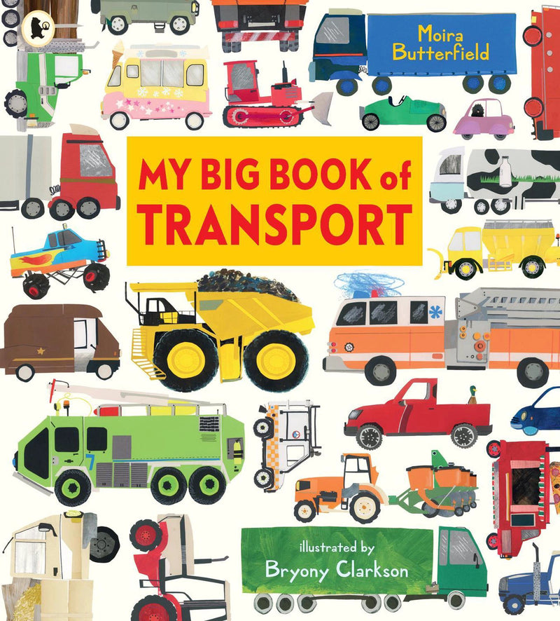 My Big Book of Transport (Paperback) Vehicle Kids Book for 3yrs+